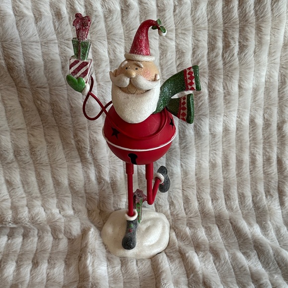 Festive Santa Claus Holiday Figurine, Designed by Tina Ledbetter. - Picture 1 of 4